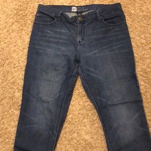 Skinny boyfriend crop jeans